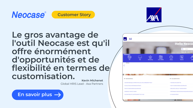 La Transformation Digitale RH d'AXA Partners avec Neocase: Challenges, Solutions et Avancées