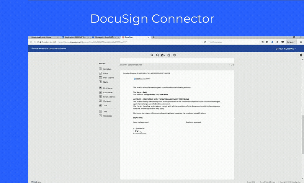 DocuSign Connector