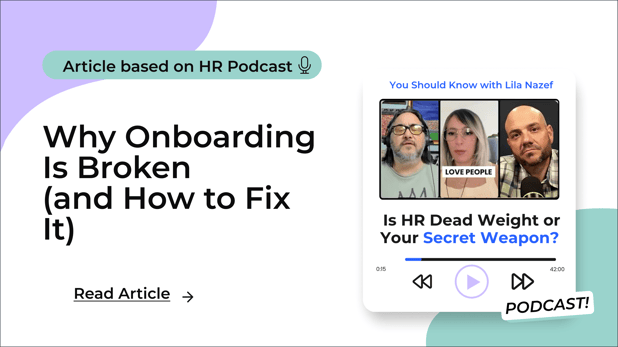 Why Onboarding Is Broken (and How to Fix It)