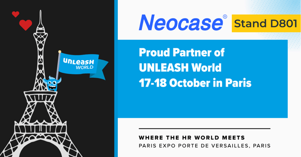Retrouvez Neocase à Unleash World 2023 à Paris les 17&18 Octobre