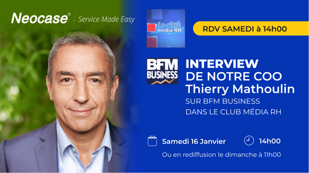 Thierry Mathoulin annonce 50 recrutements d'ici 2022 dans le Club Média RH sur BFM Business